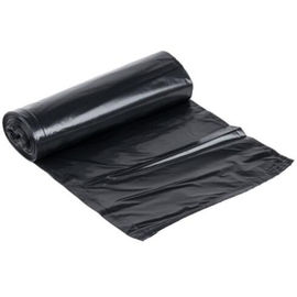 Подгонянный пластмассой цвет Биодеградабле мешков для мусора ПЛА черный на крене