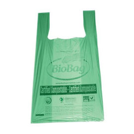 Пластиковые Компостабле хозяйственные сумки, таможня напечатали упаковывая сумку футболки